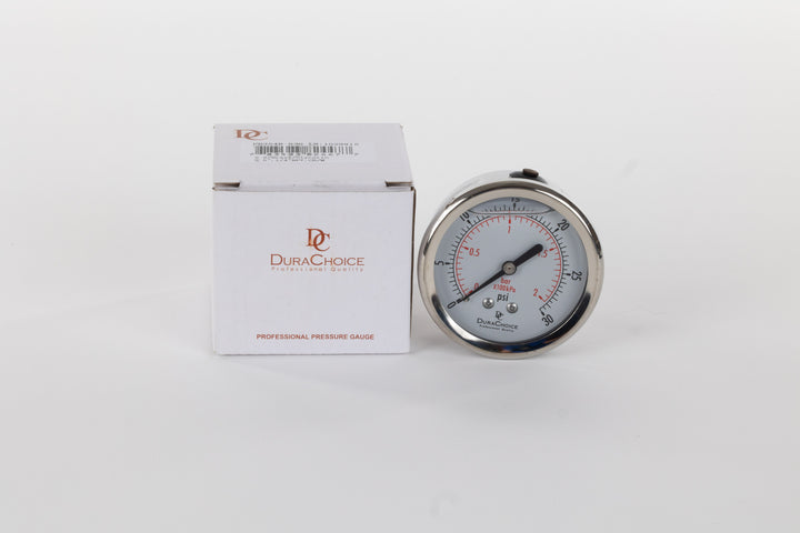 Center-mounted Pressure Gauge
