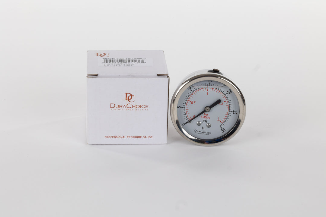 Center-mounted Pressure Gauge