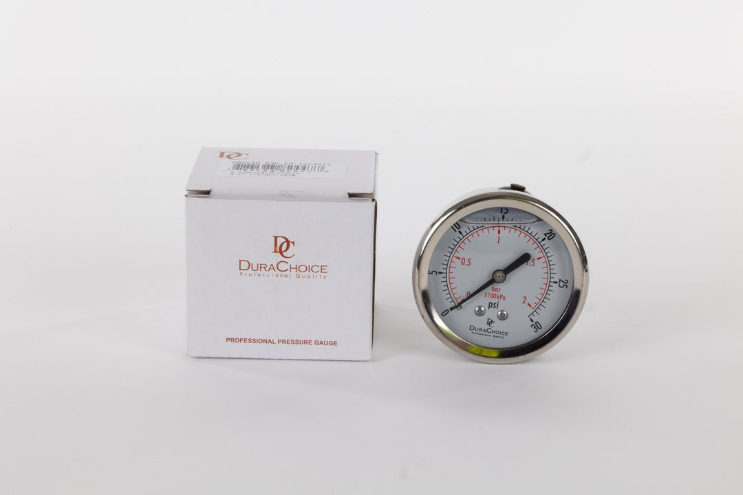 Center-mounted Pressure Gauge