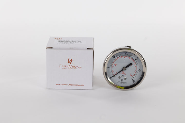 Center-mounted Pressure Gauge