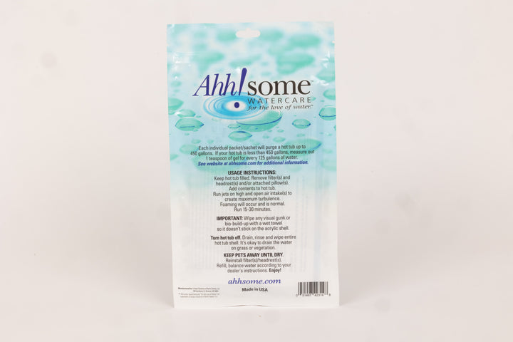 Ahh-some Hot Tub/Jetted Bath Cleaner Single-Use Packet